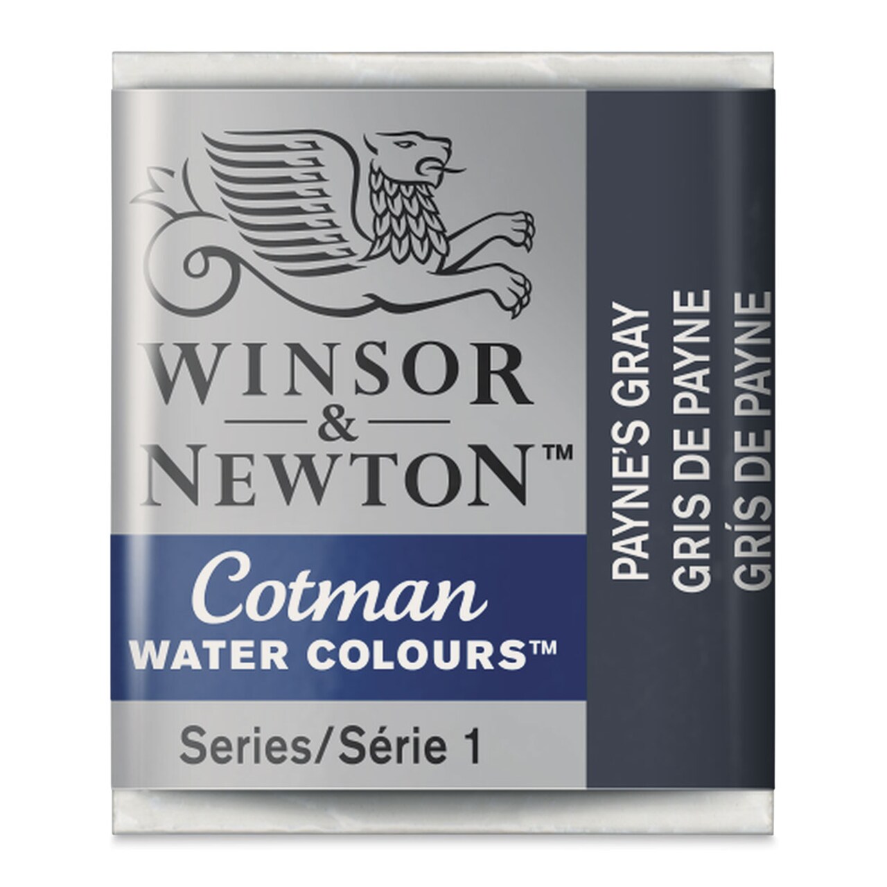 Winsor & Newton Cotman Watercolor Half Pan - Payne's Gray